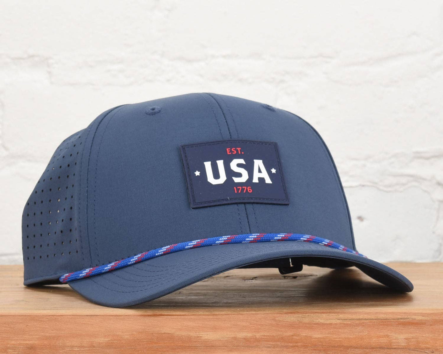 USA Stars Navy Dri-Fit Rope Hat