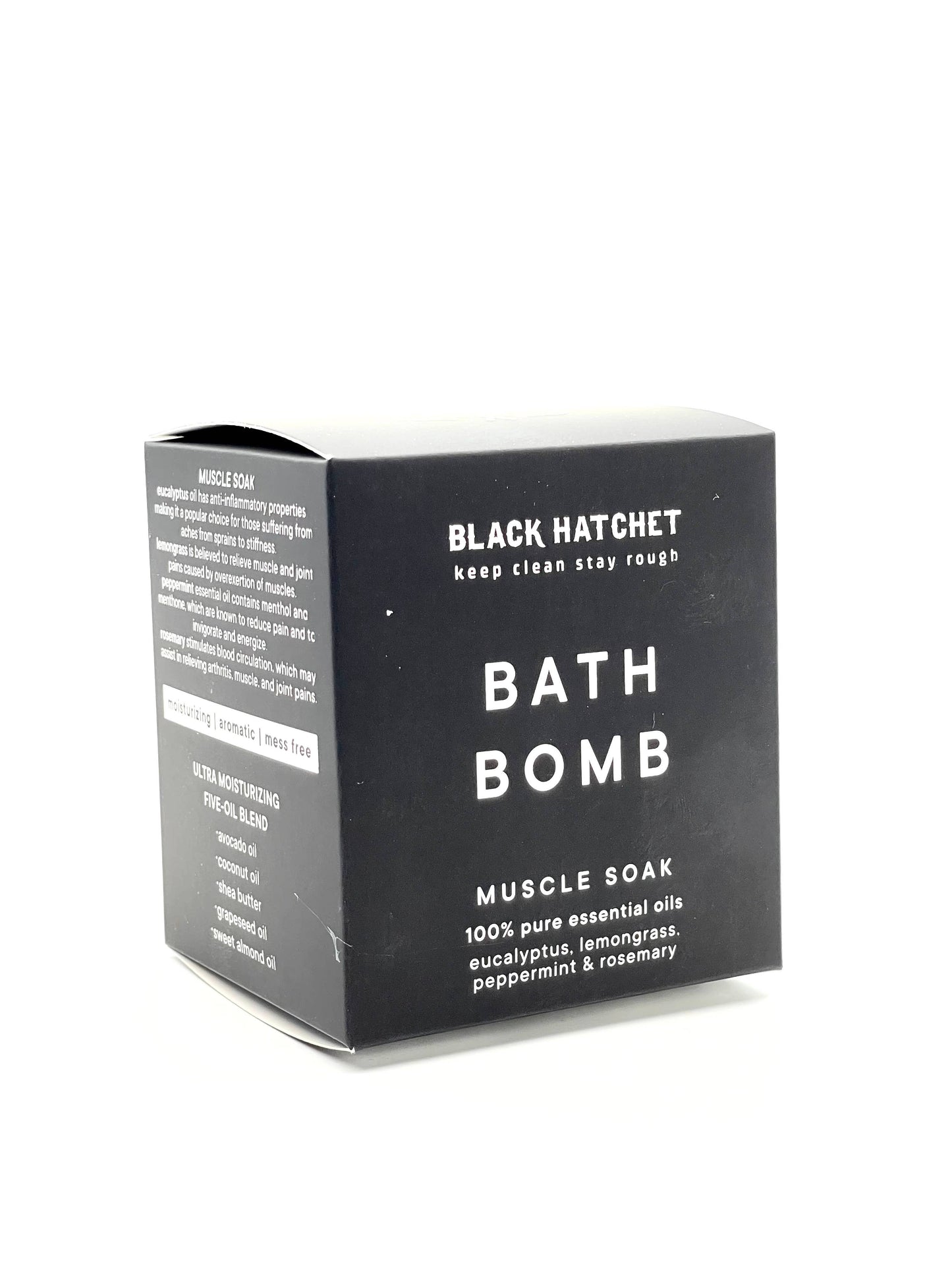 Black Hatchet  Muscle Bath Bomb
