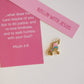 Rolling With Jesus Charm