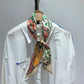 Floral Twillie Scarf for Bag