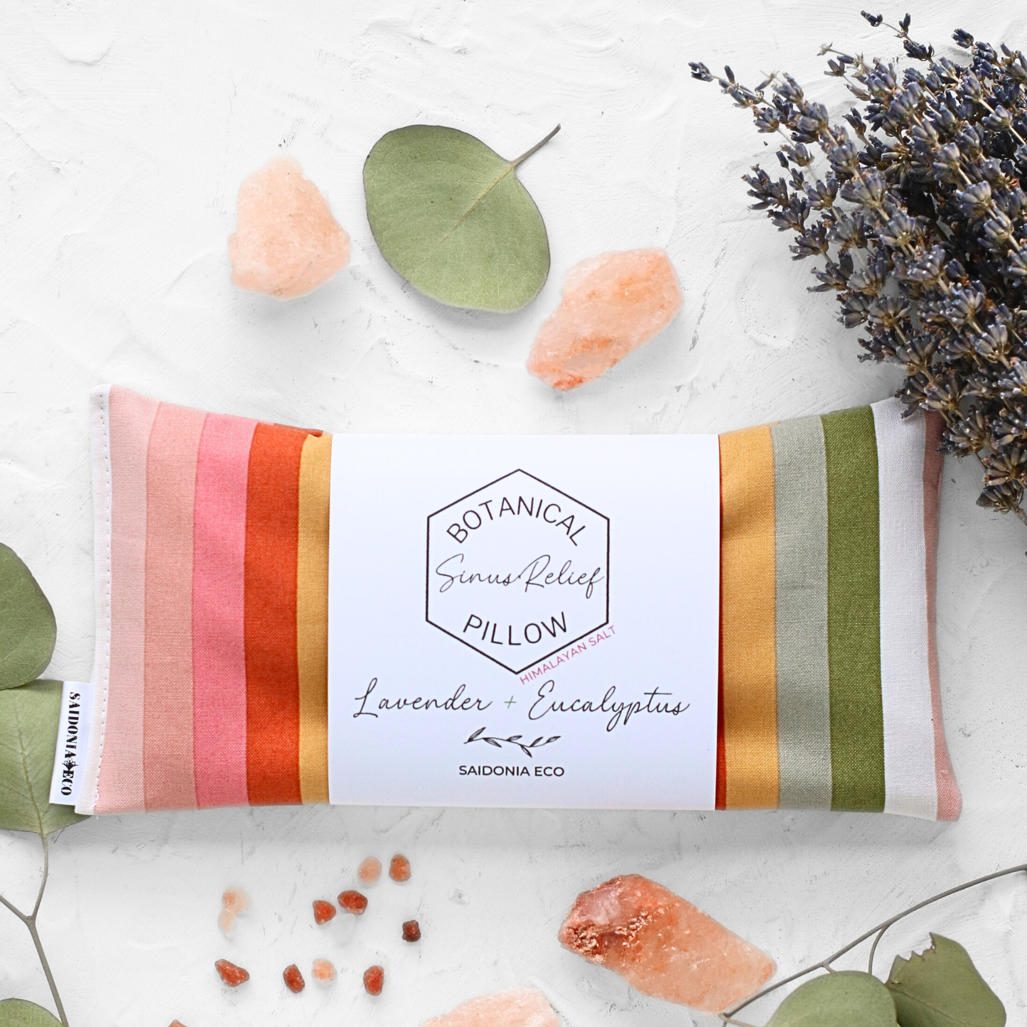 Sinus Relief Lavender + Himalayan Salt Pillow Eucalyptus