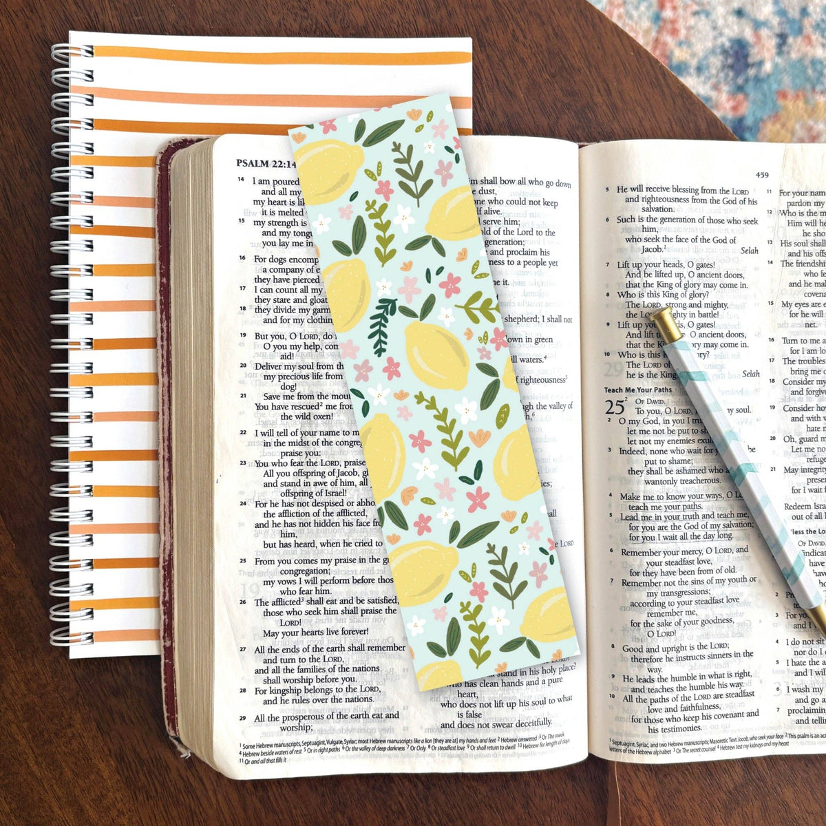 New Morning Mercies Bible Verse Bookmark
