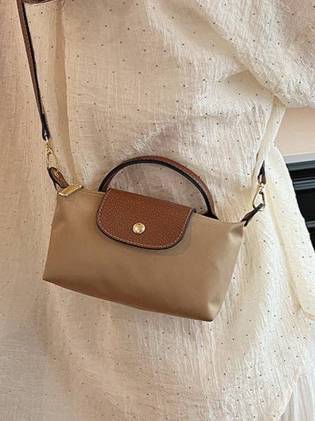 Color Block Crossbody Bag