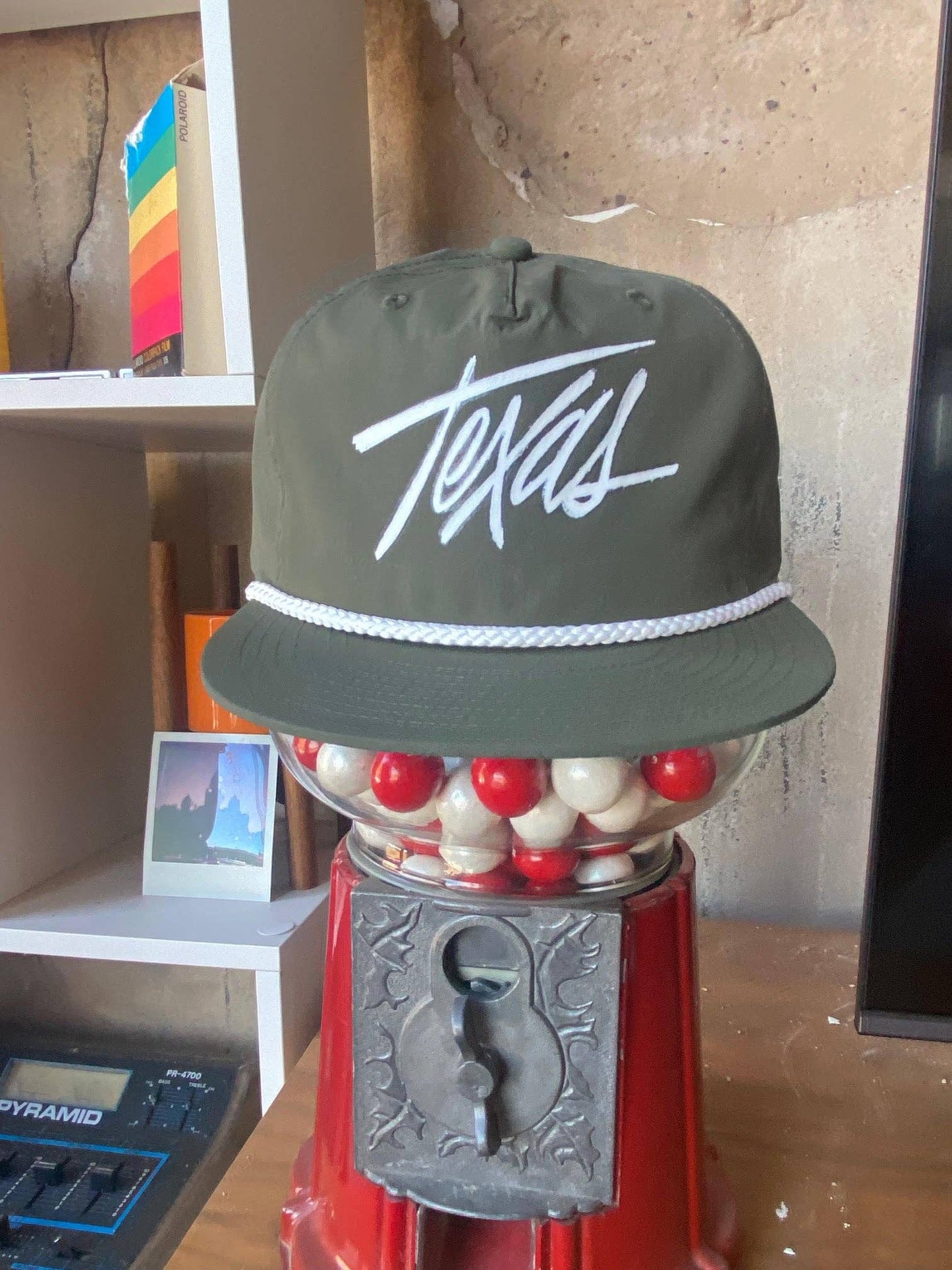 Army Roped Texas Script Hat
