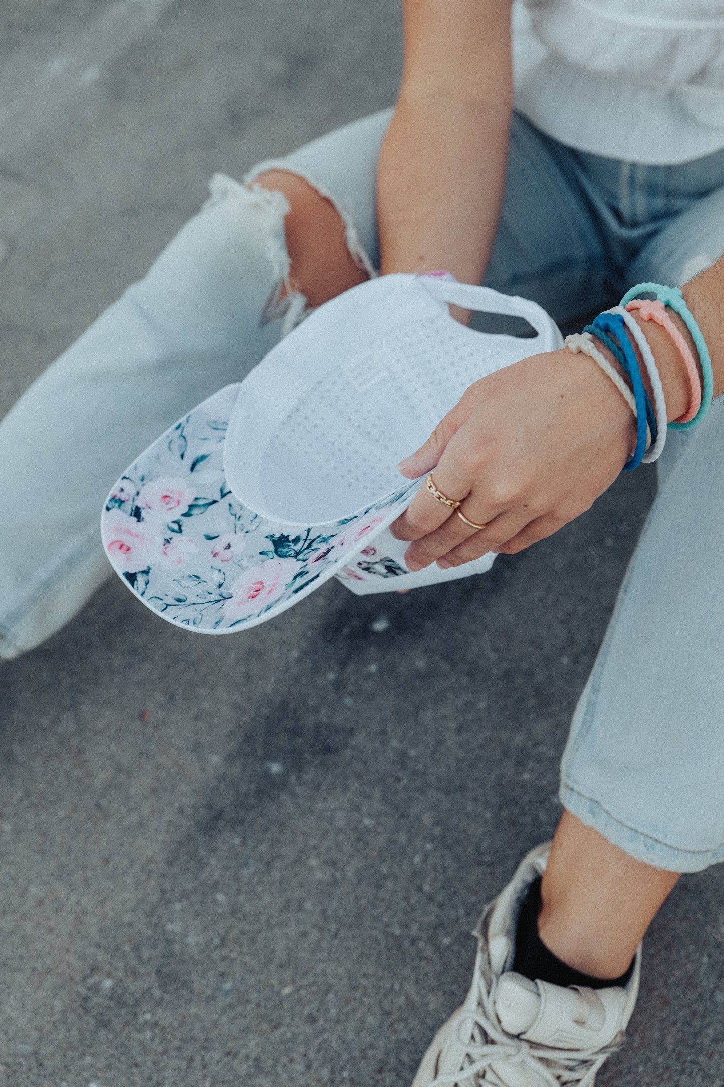 Pray Floral Hat
