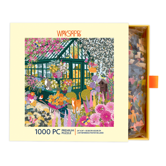 Spring Greenhouse 1000 Piece Puzzle