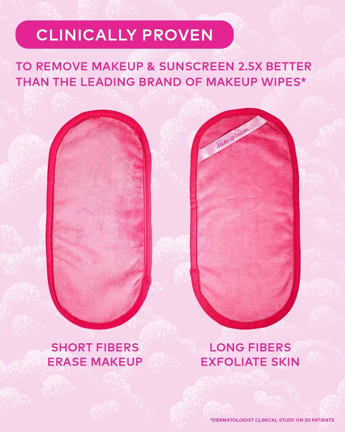 Original Pink MakeUp Eraser PRO