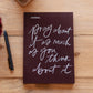 Pray About It Journal