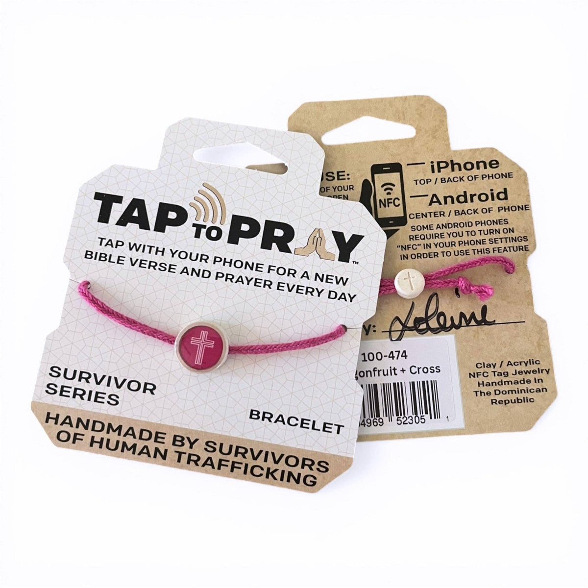 Tap To Pray™ - Survivor Series Handmade Bracelets