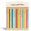 Colorful Pencils Congratulations Graduate Card