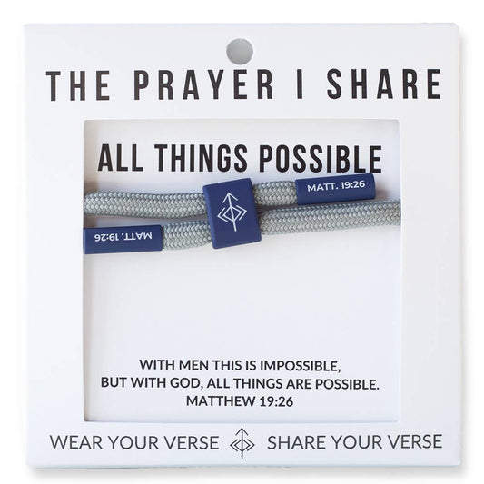 ALL THINGS POSSIBLE Bracelet Cord Bracelet