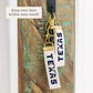 Texas Keychain Bag Charm