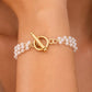 18K Gold Plated Waterproof Stainless Steel Chain Bracelet