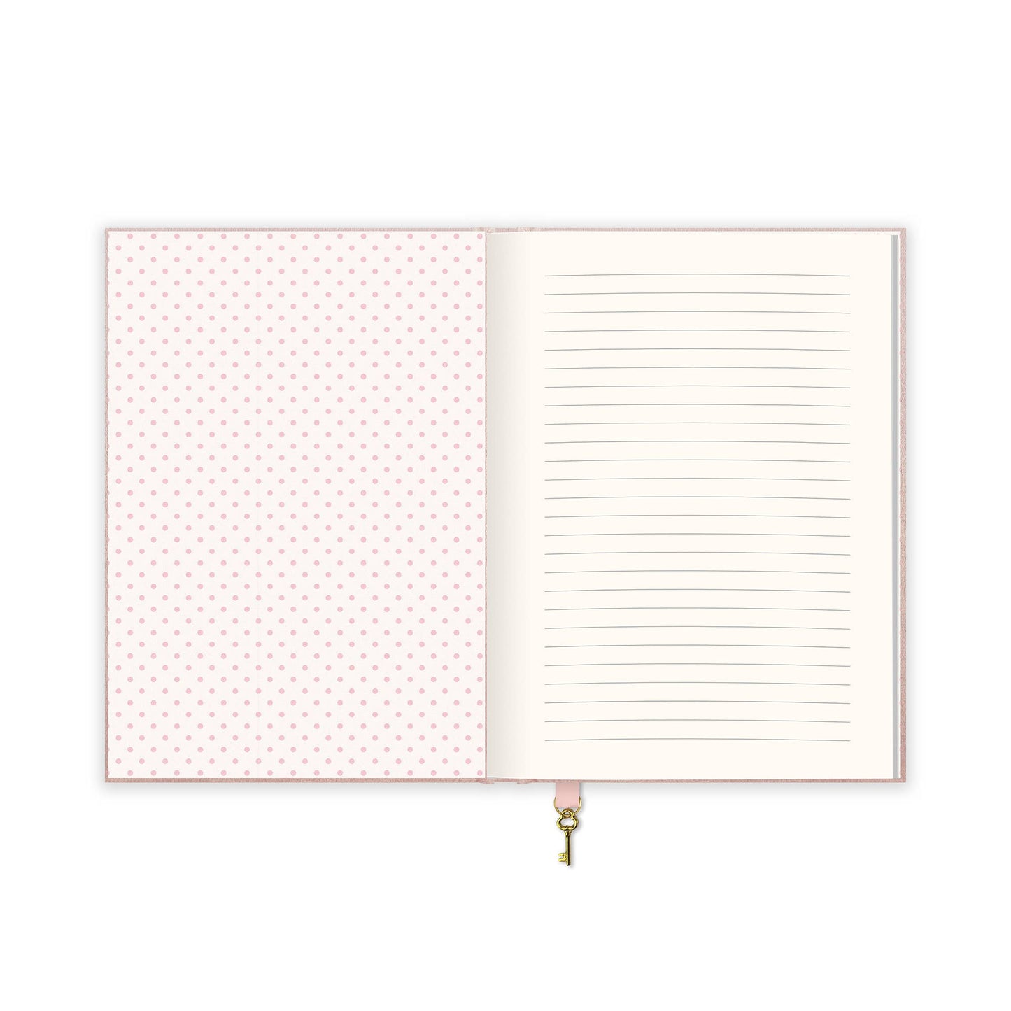 Sweetheart Pink Bow Olivia Velvet Journal