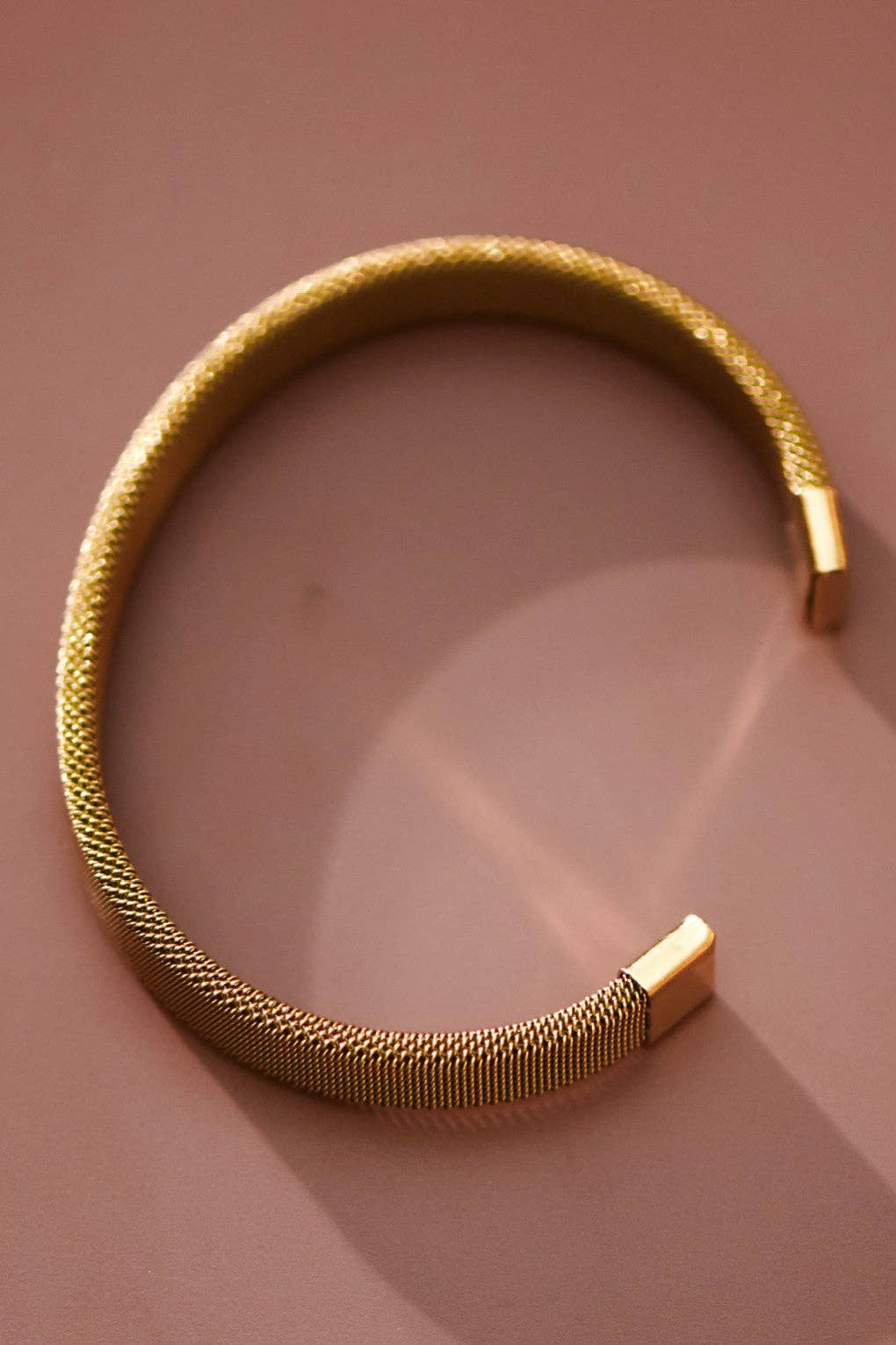 18K Gold Plated Waterproof Stainless Steel Cuff