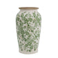 Verdant Whisper Ceramic Vase