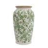 Verdant Whisper Ceramic Vase