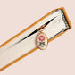 Dainty Flower Mustard Braided Bookmark