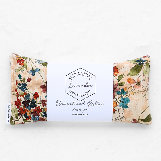 Floral Field Lavender Eye Pillow