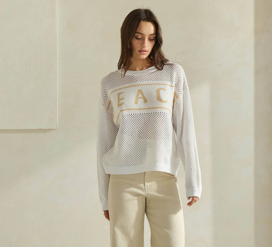 Beach Ivory/Taupe Sweater