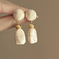 Round Retro Earrings