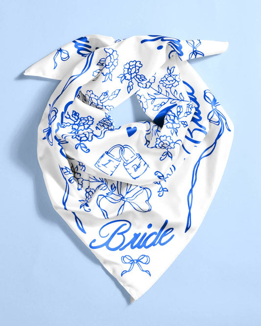 Bride Hair Scarf