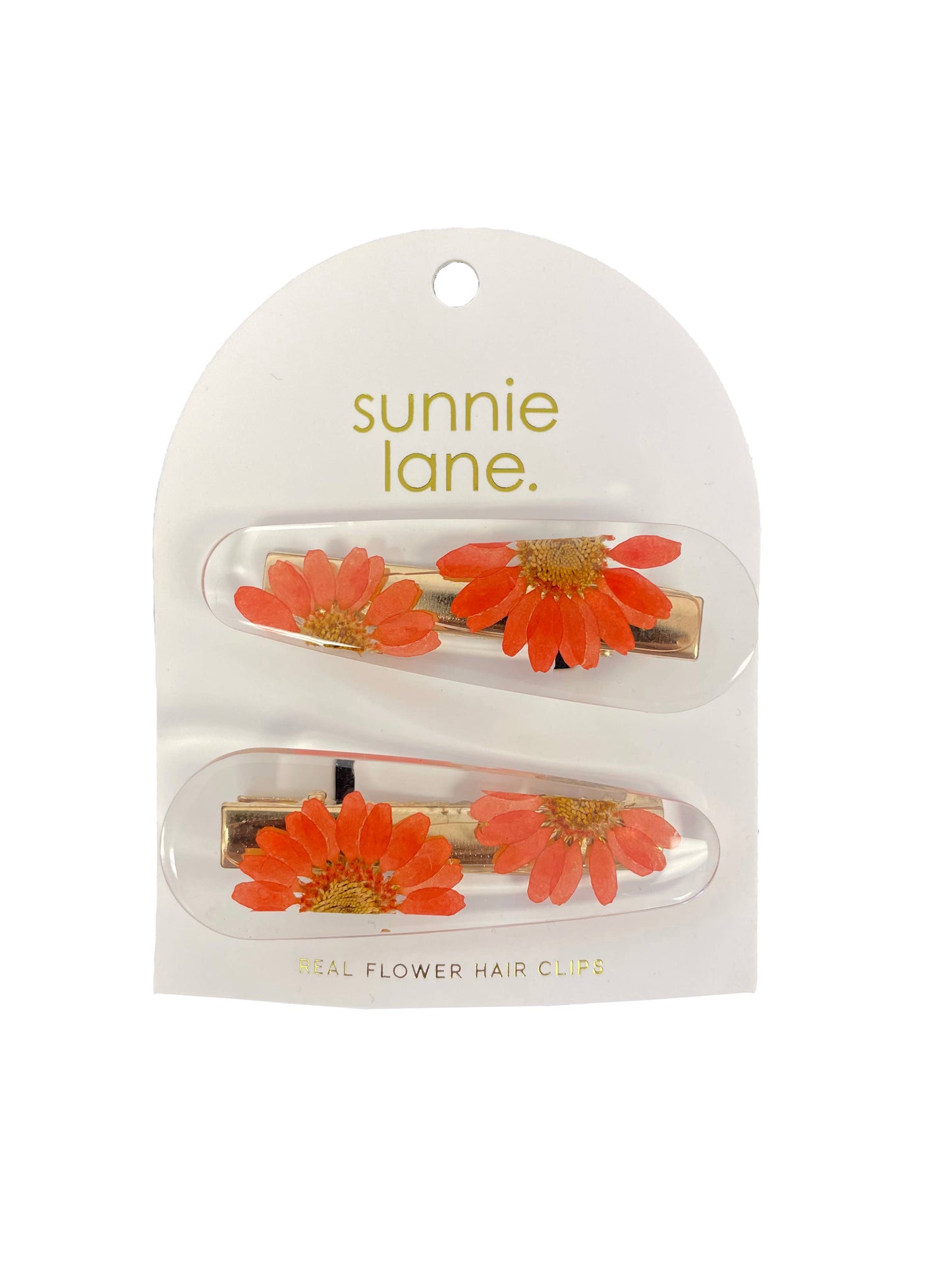 Real Pressed Flowers Hair Clip