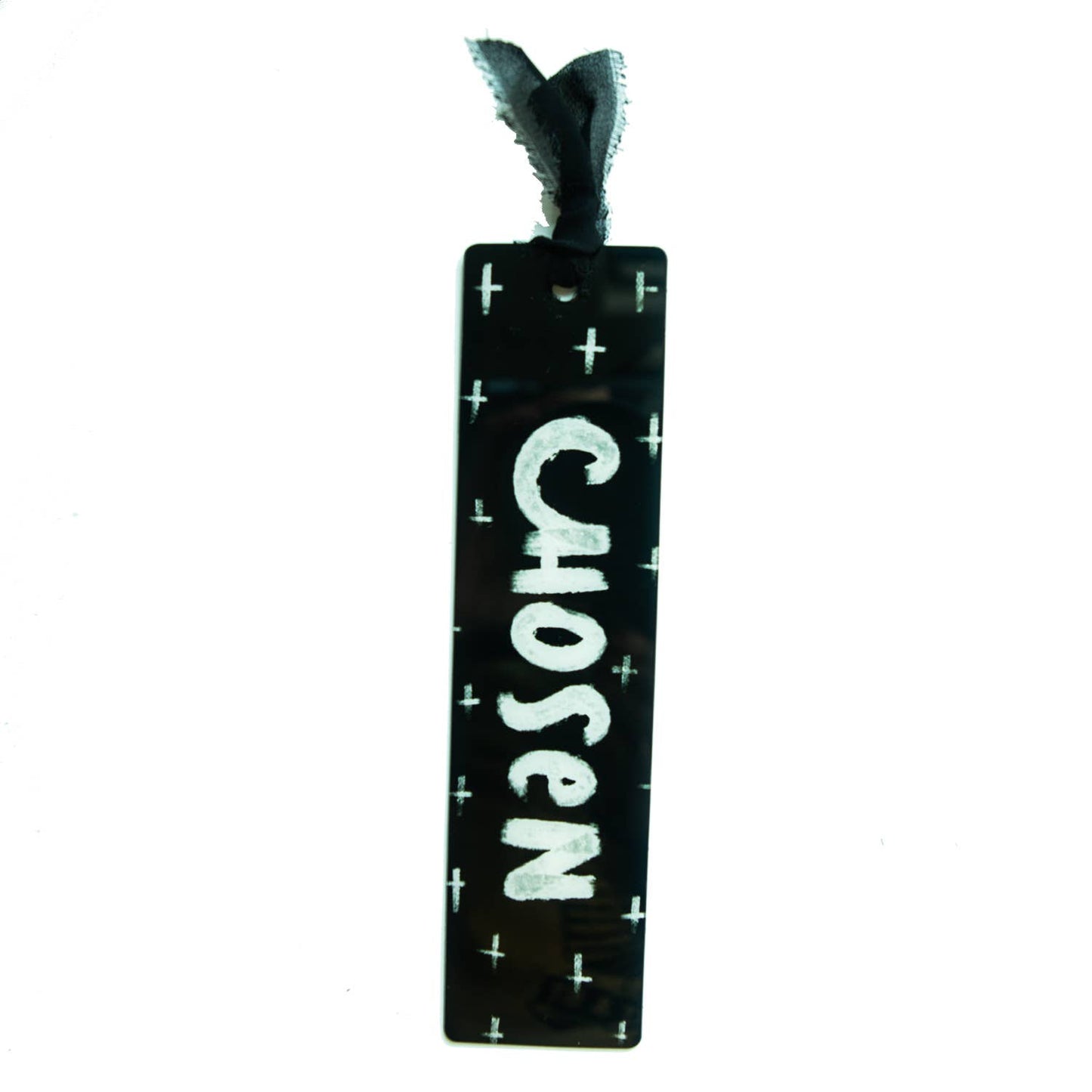 Chosen Black & White Acrylic Bookmark