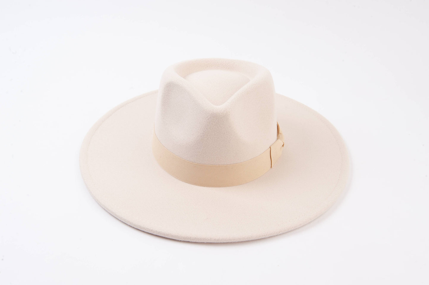 Ivory Ariel Felt Rancher Hat