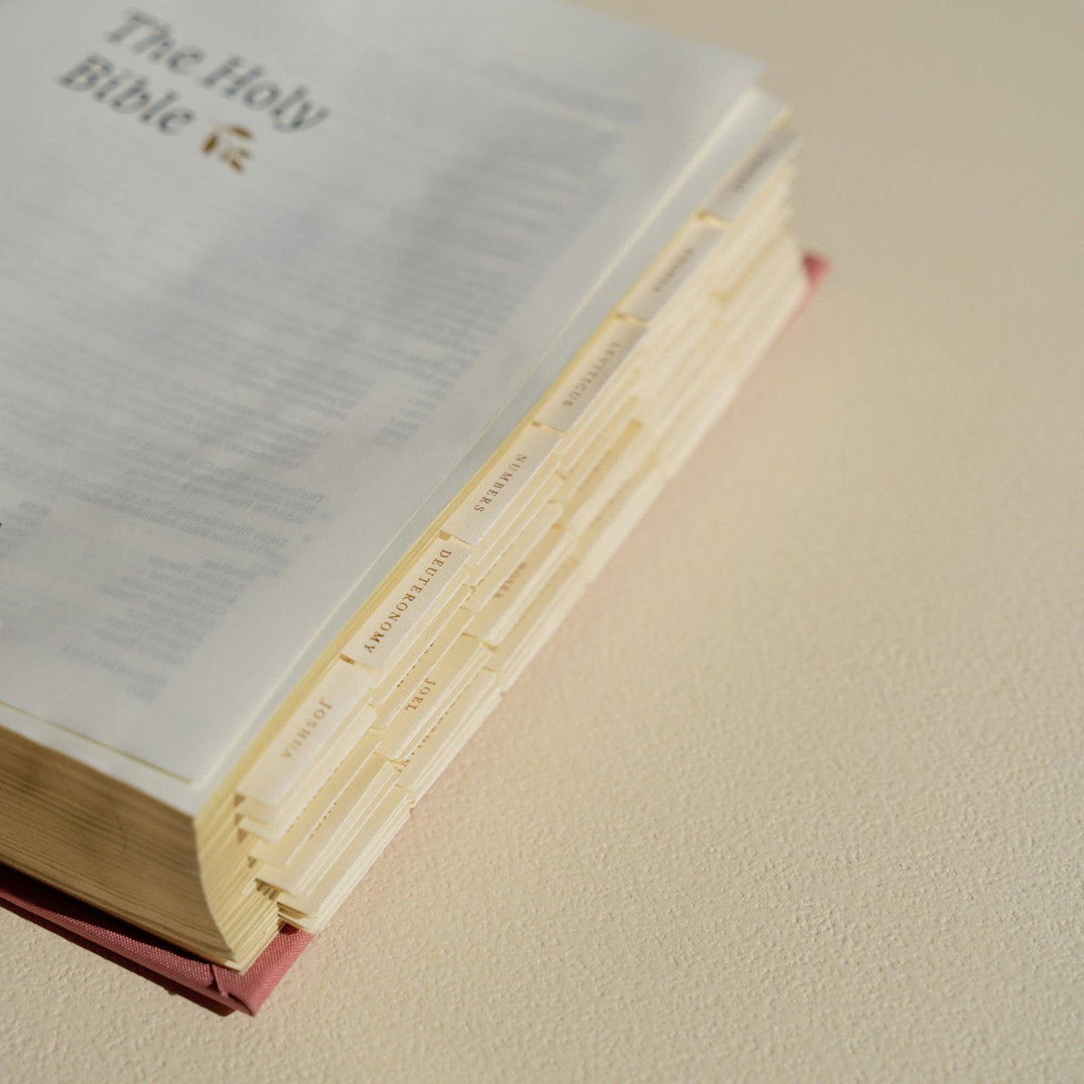 Bible Tabs: Gold Foiling