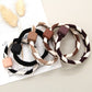 Two Tone Braided Hair Tie (5pcs)