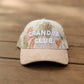 Grandma Club Floral Snapback Cap