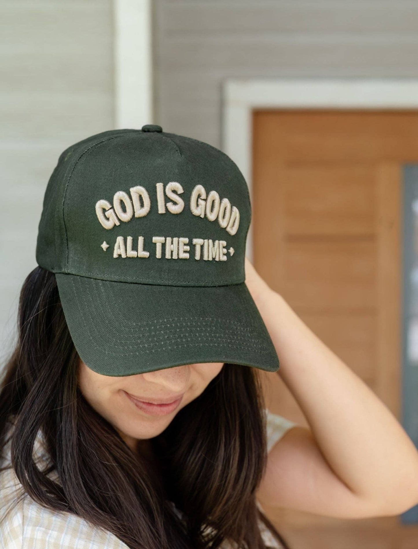 God is Good Embroidered Hat