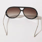 Tinted Lenses Retro Aviator Sunglasses