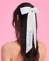 Bride To Be Embroidered Hair Bow