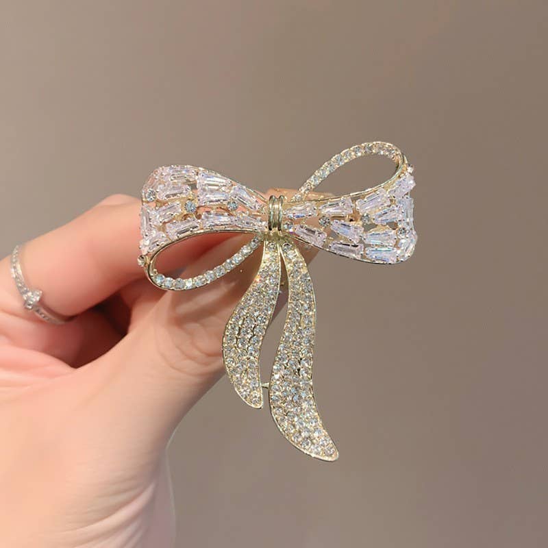 Retro Rhinestone Broochs