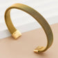 18K Gold Plated Waterproof Stainless Steel Cuff