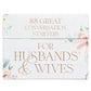 88 Great Conversations Starters for Husbands & Wives - Purpose + Passion Boutique