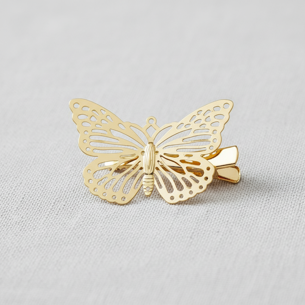 Butterfly Hair Clip Set