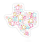 Texas Stars Decal Sticker