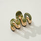Willow Mini Garden Squiggle Metal Claw Clip