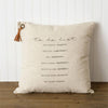 To Do List Throw Pillow