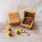 Oak Wooden Ring Box