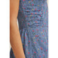 Vintage Garden Smocked Wash Denim Romper