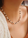 18K Gold Non-Tarnish Boho Beaded Necklace