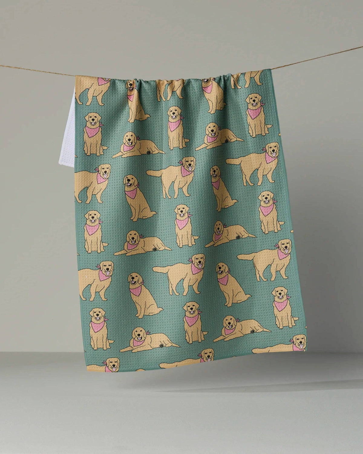 Golden Days Tea Towel