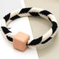 Two Tone Braided Hair Tie (5pcs)