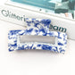 Light Blue Textured Claw Clip