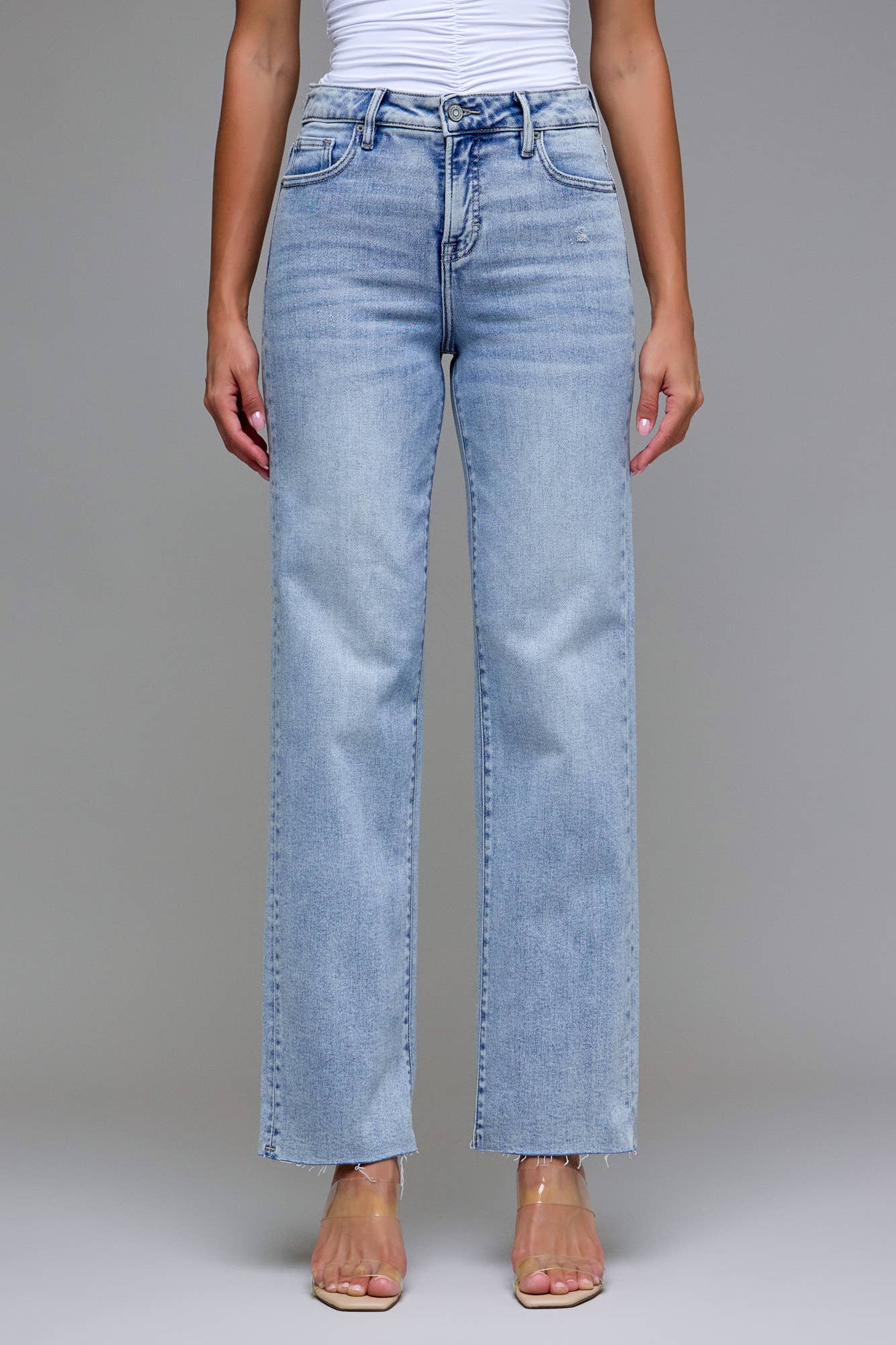Medium Light Clean Stretch Classic Straight