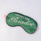 Greetings from Paradise Satin Eye Mask